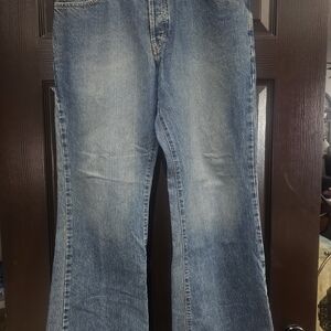 Stylish Blue Bootcut Men's Jeans